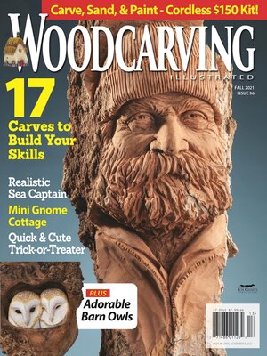 cover image of Woodcarving Illustrated Issue 96 Fall 2021
